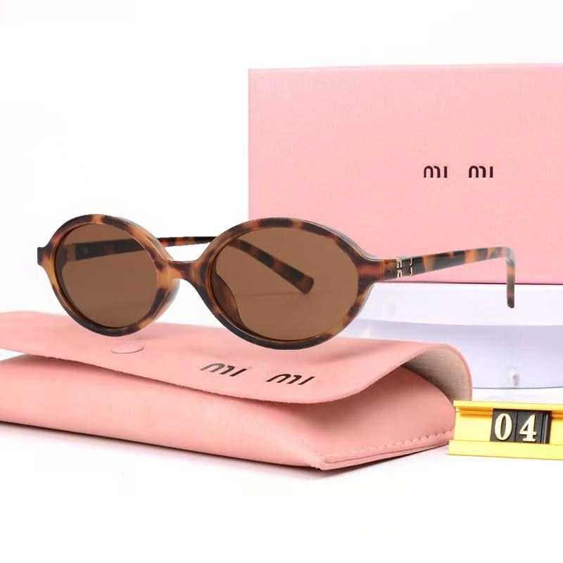 Lunettes de soleil Miu Miu rétro ovales