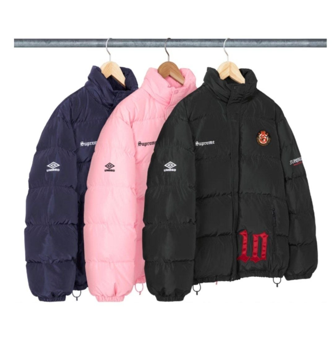 Doudoune Umbro x Supreme 4 coloris