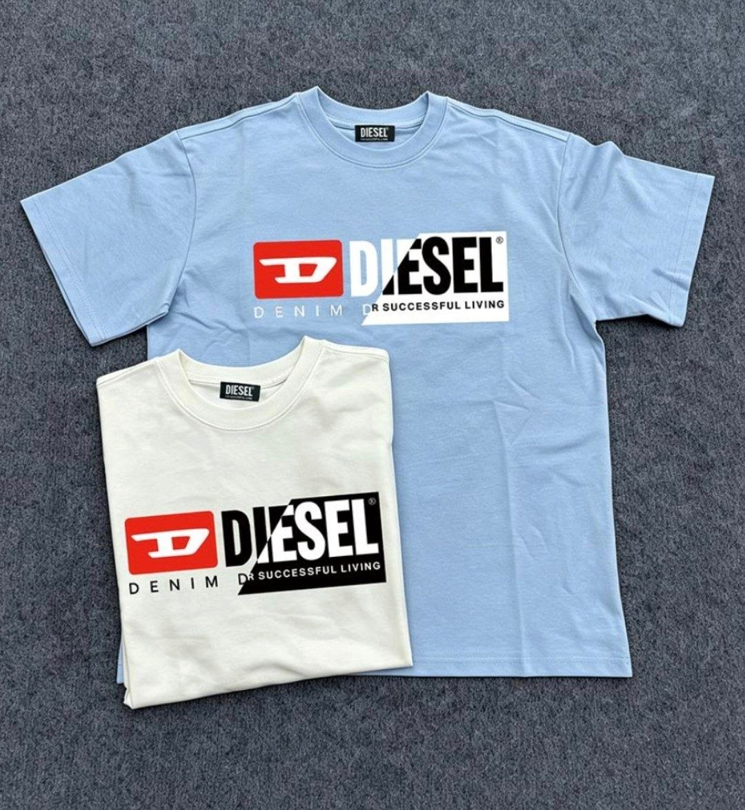 T-shirt Diesel à logo imprimé vintage
