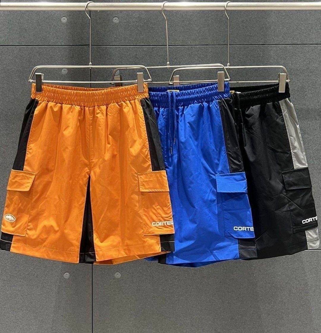 Shorts cargo Corteiz bicolores avec poches
