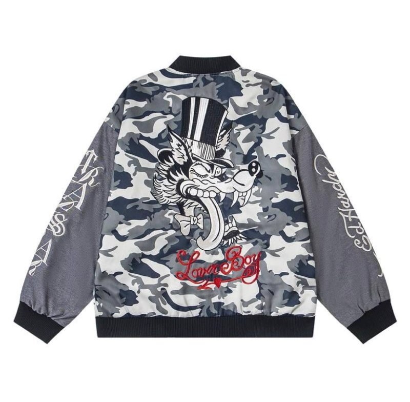 Bomber Ed Hardy x Trapstar camouflage loup