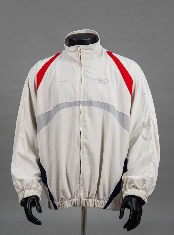 Veste de survêtement Corteiz blanc et rouge