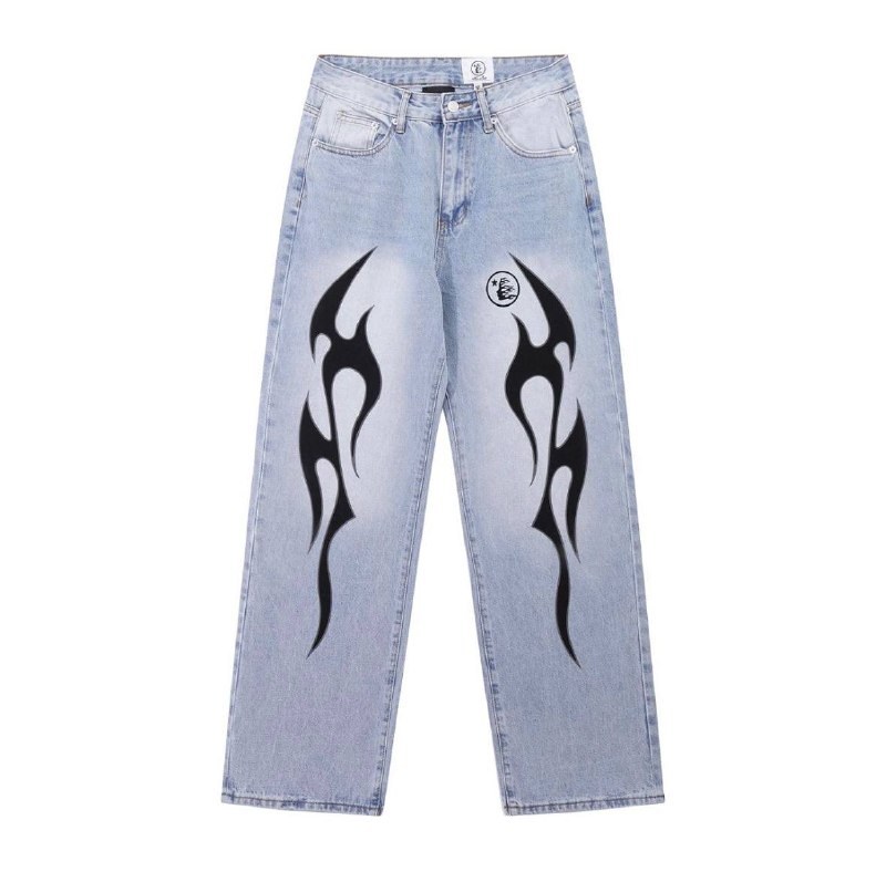 Jean coupe loose Hellstar