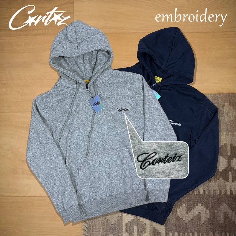 Sweat brodé Corteiz plusieurs coloris