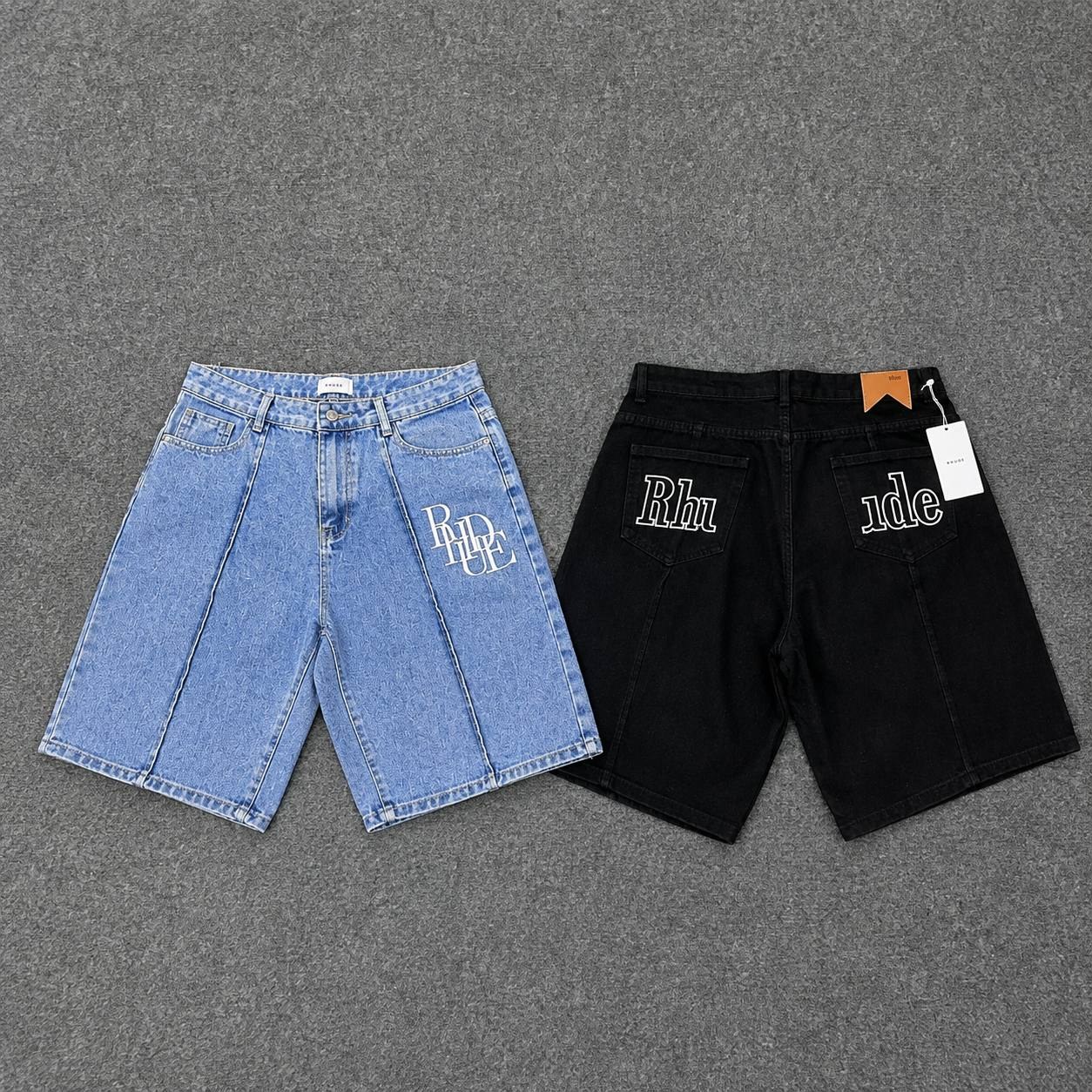 Short en jean denim Rhude