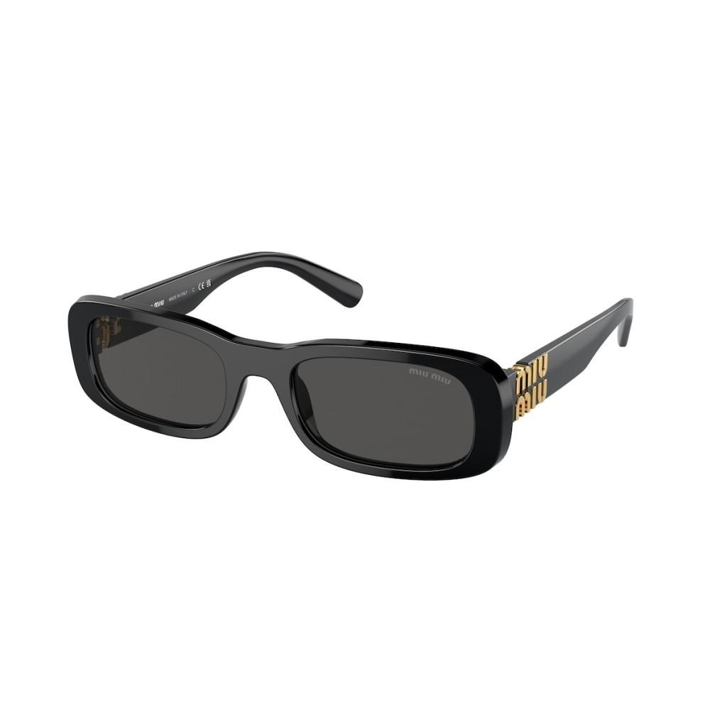 Lunettes de soleil Miu Miu rectangulaires noires