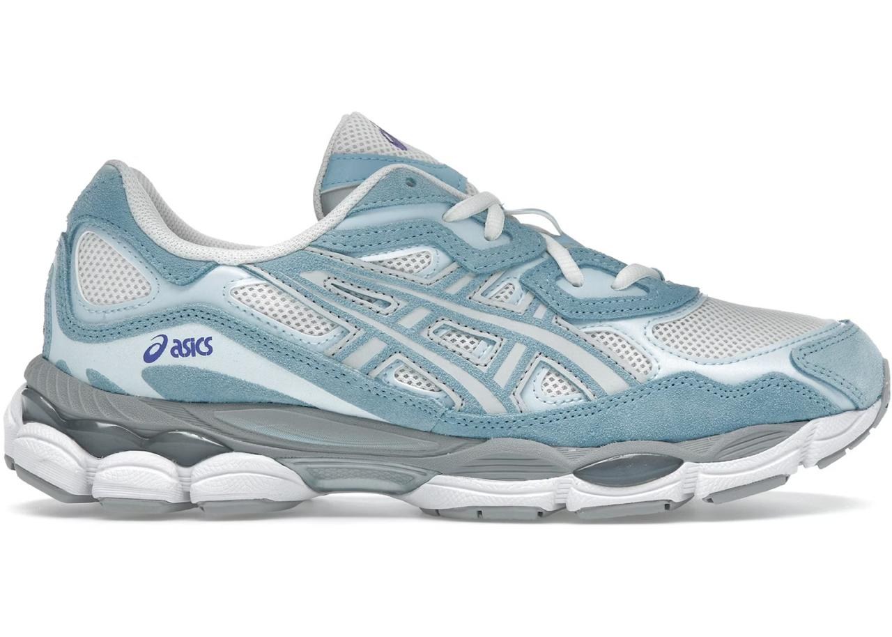 Baskets Asics Gel-NYC bleu gris et blanc