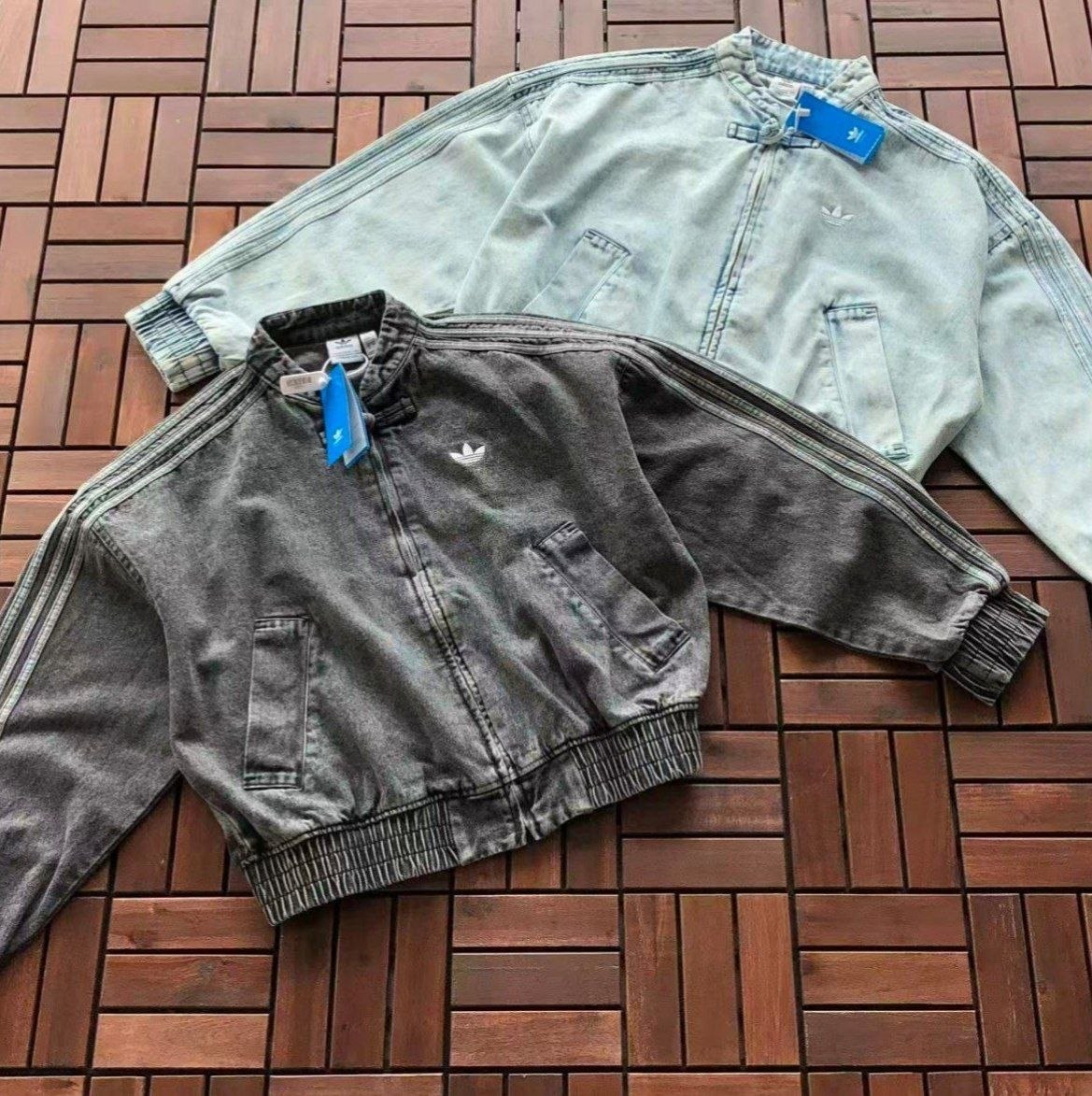 Veste en jean Adidas femme