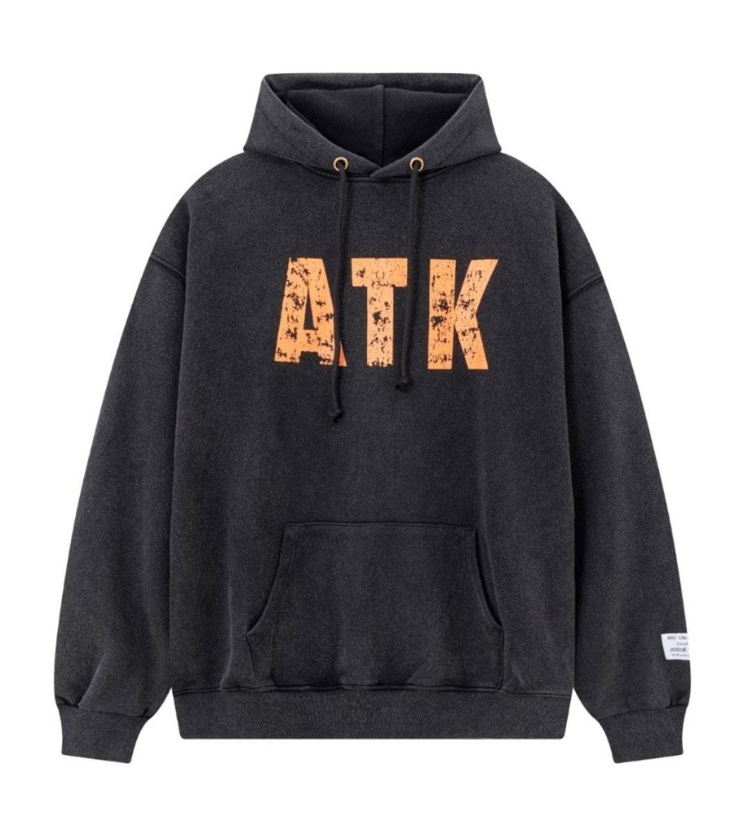 Sweat à capuche Gallery Dept délavé imprimé ATK
