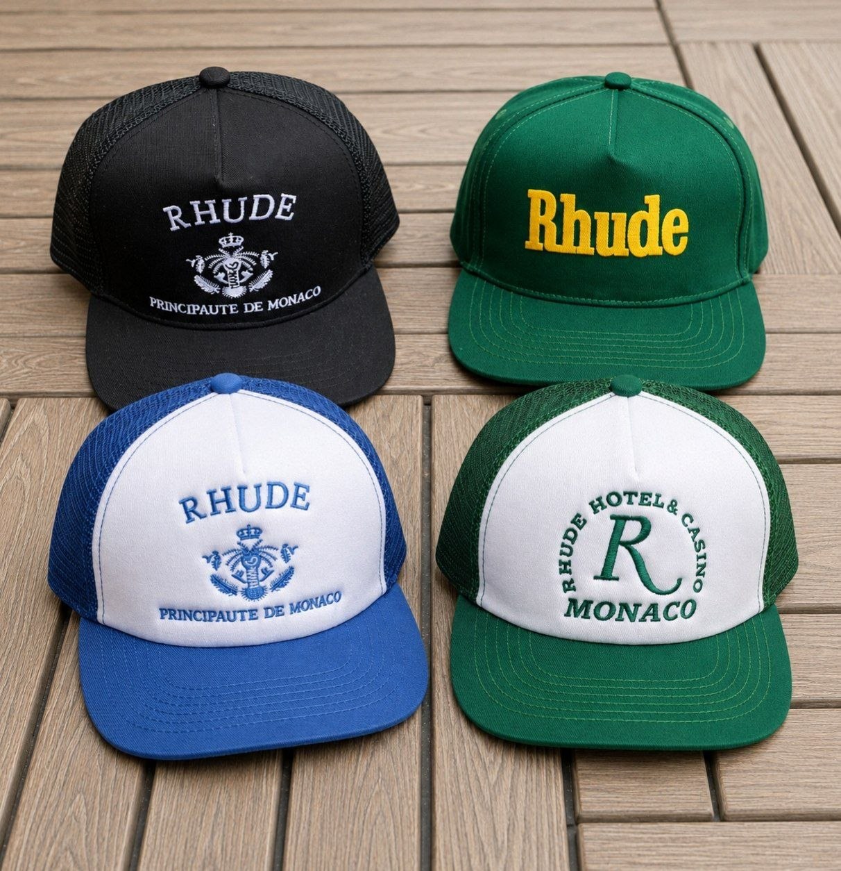 Casquette brodée Rhude