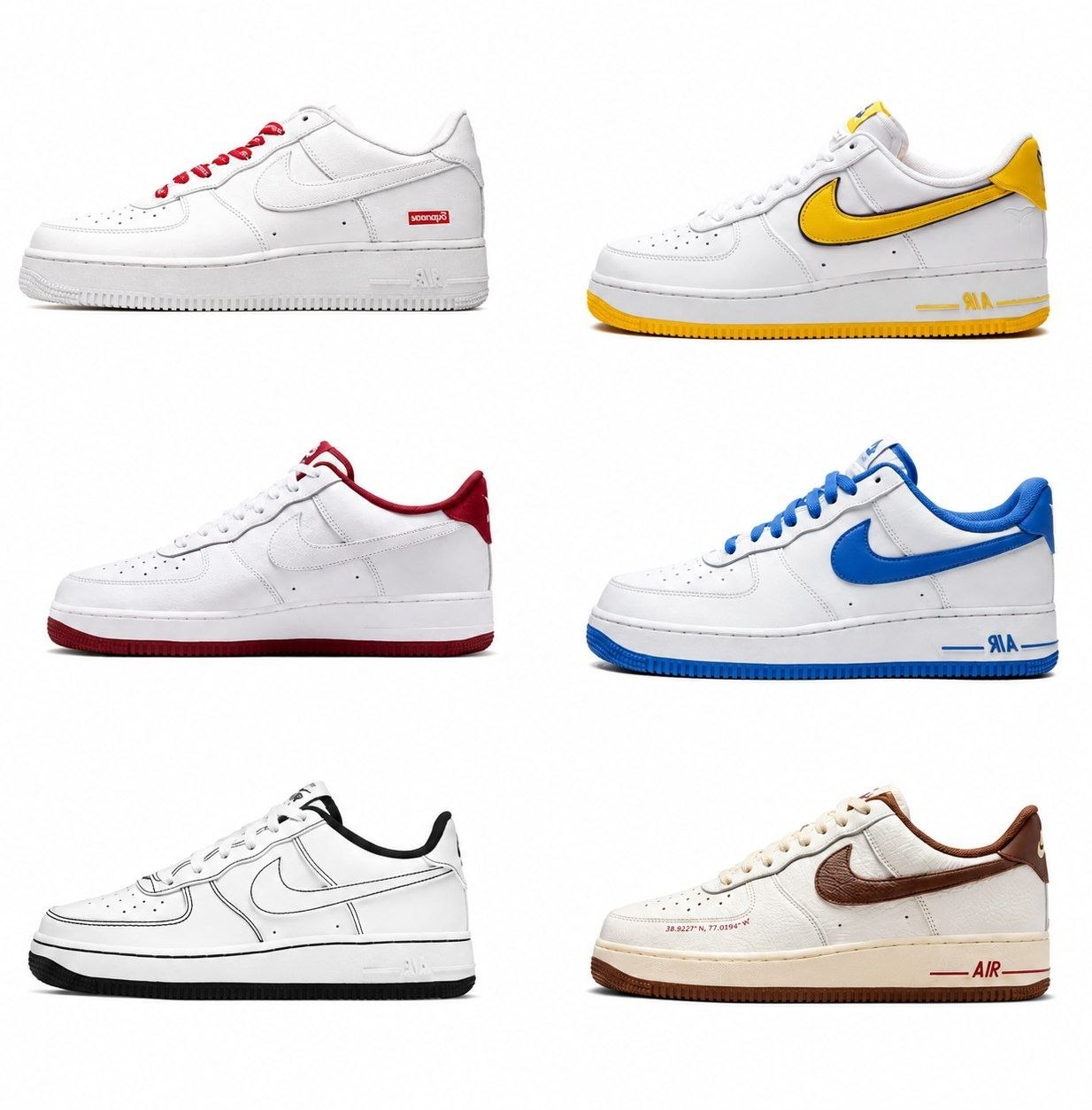 Baskets Nike Air Force 1 plusieurs modèles