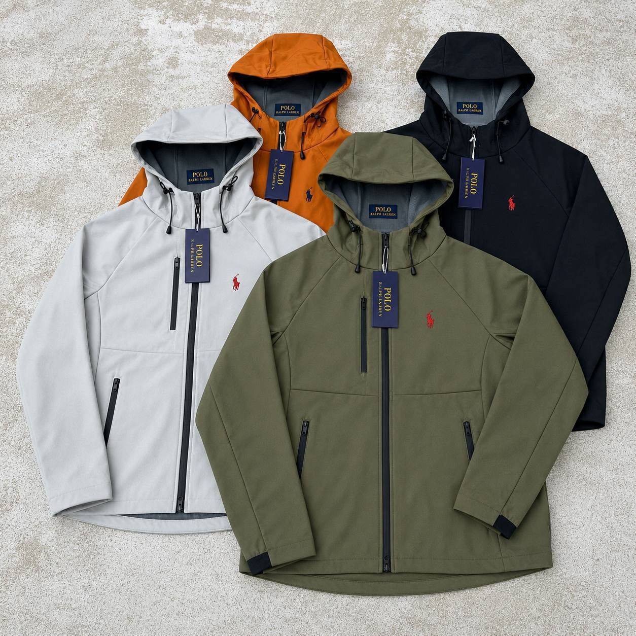 Vestes softshell à capuche Ralph Lauren