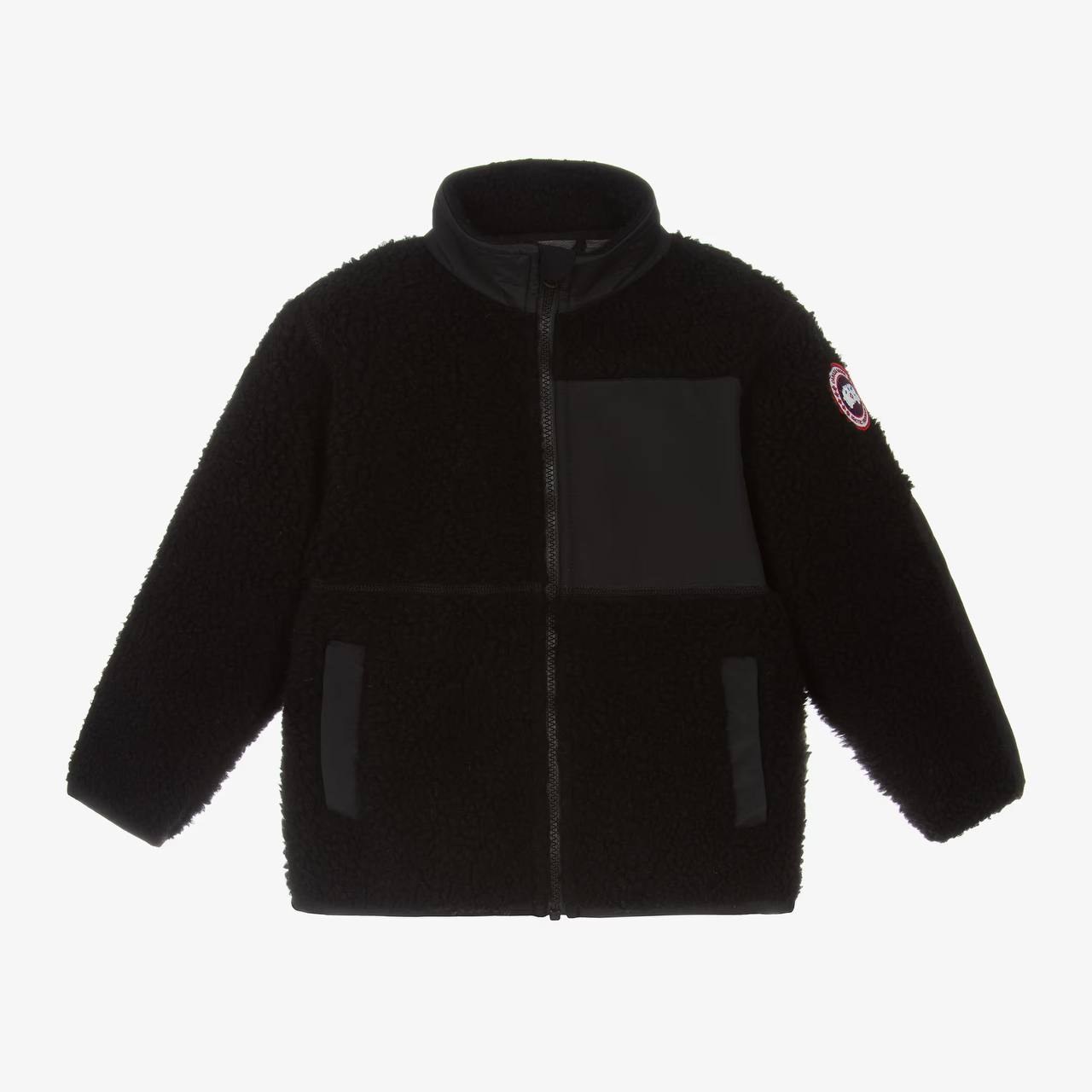 Veste polaire zippée Canada Goose noire