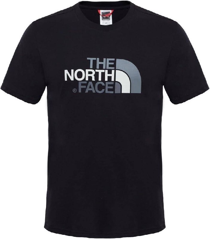 T-shirt The North Face Easy noir à logo bicolore