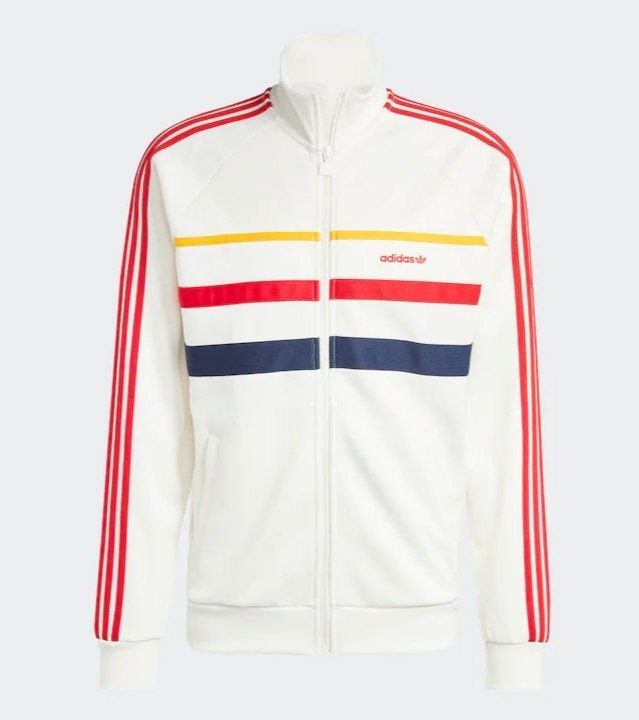 Veste de survêtement Adidas à rayures rétro