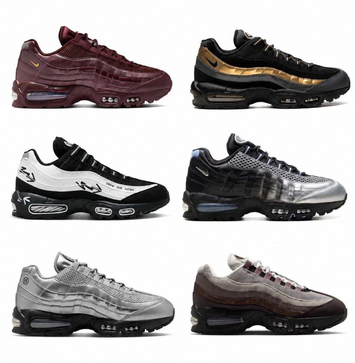 Baskets Nike Air Max 95 plusieurs coloris