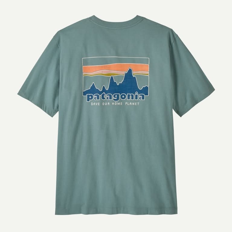 T-shirt Patagonia Save Our Home vert sauge