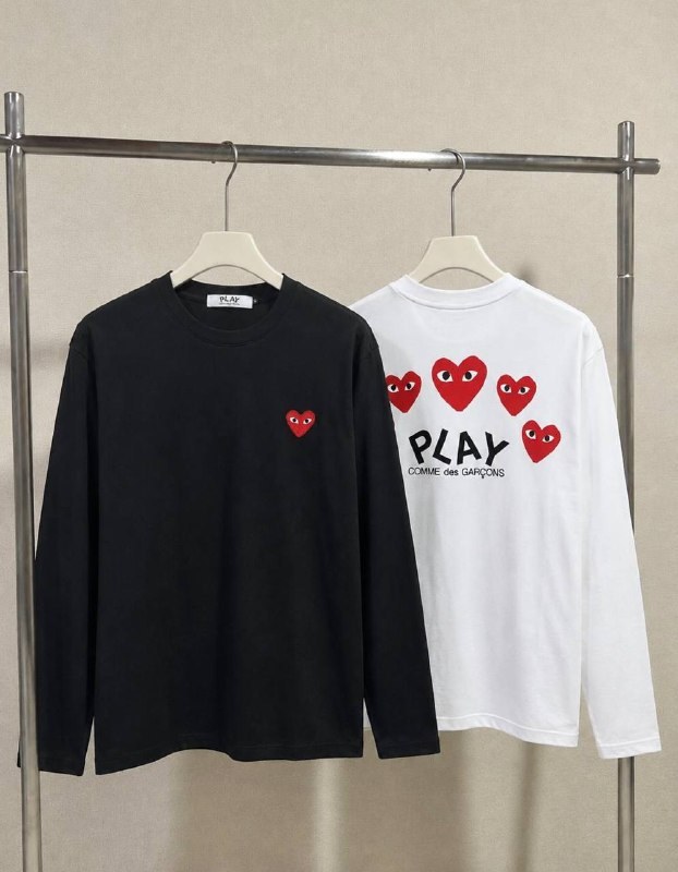 T-shirt Play Comme des Garçons à motif