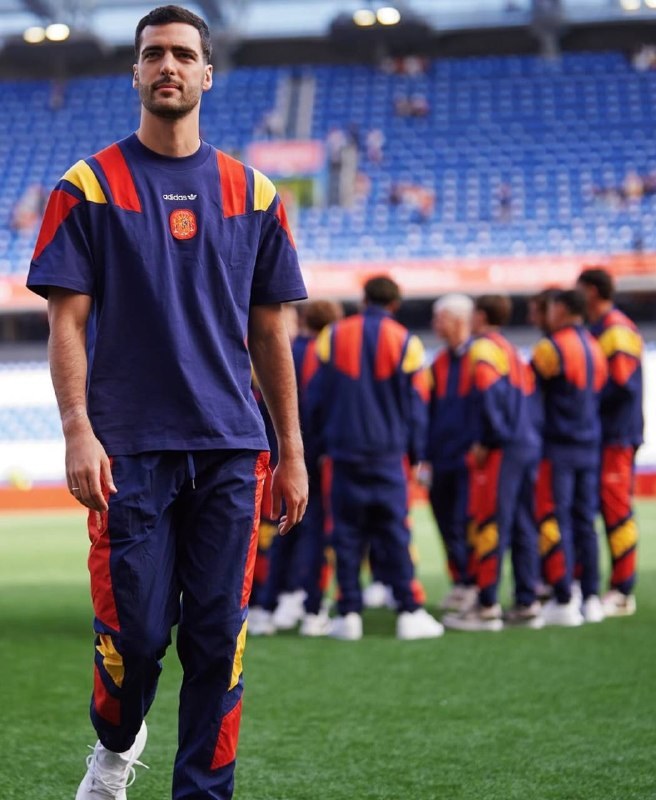 T-shirt d'entraînement Adidas Espagne bleu
