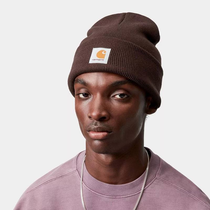 Bonnet à revers Carhartt marron