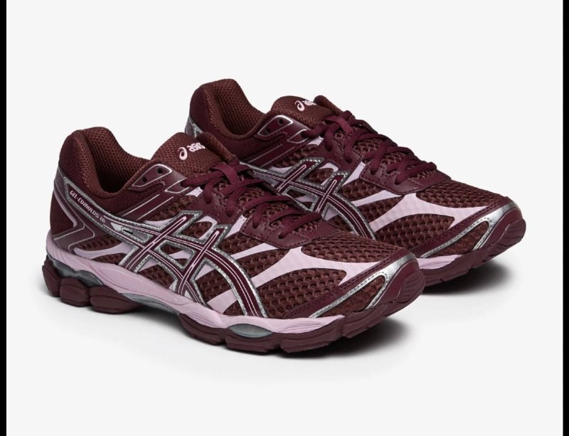 Baskets Asics Gel-Cumulus 16 bordeaux et lilas