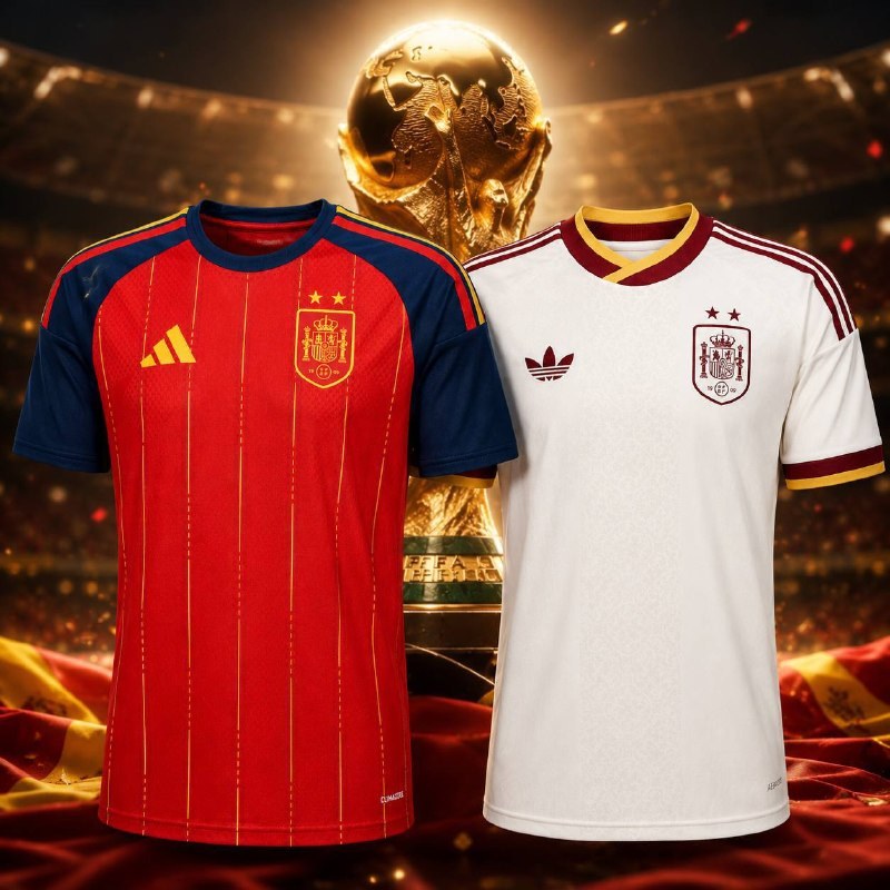Maillot Adidas Espagne 2 étoiles