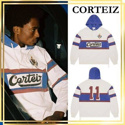 Sweat à capuche bicolore Corteiz Club 11