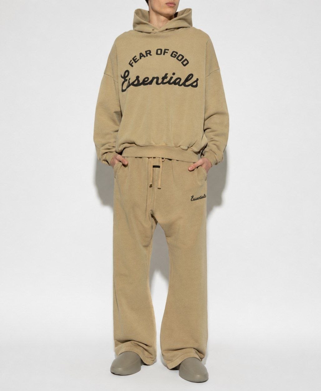 Survêtement Essentials Fear of God beige