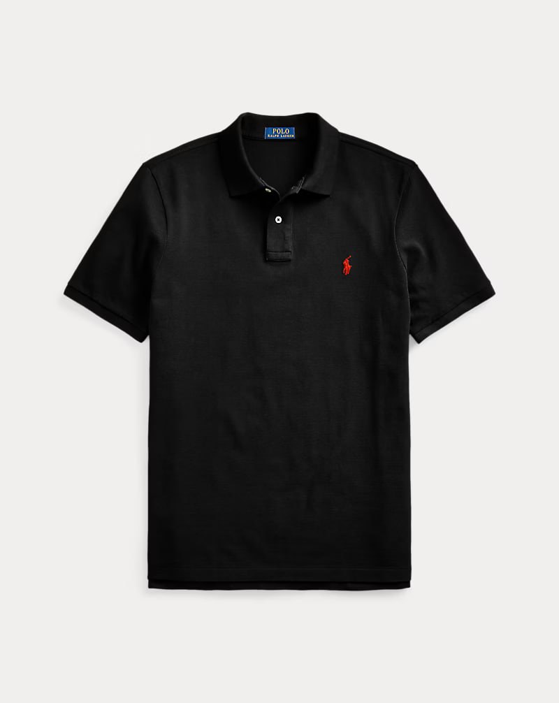 Polo Ralph Lauren noir logo rouge