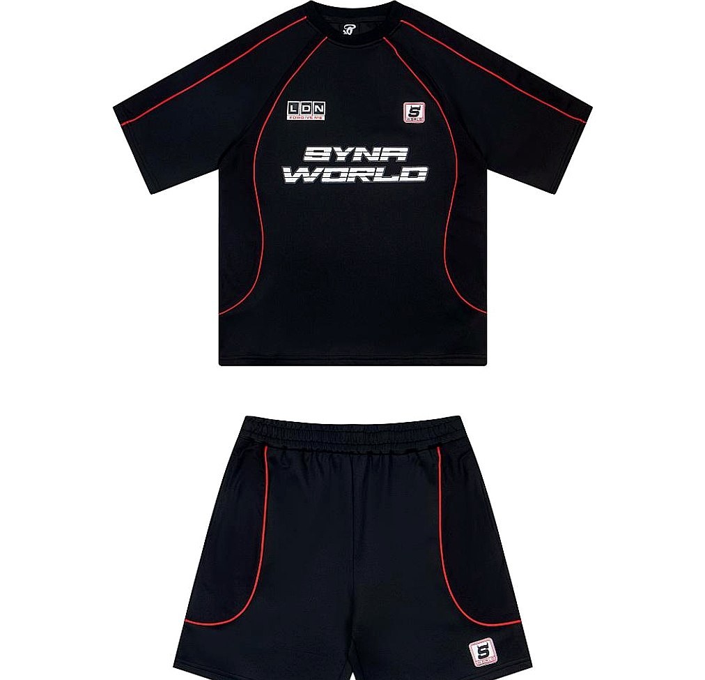 Ensemble t-shirt et short Syna World noir