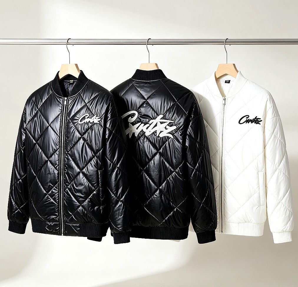 Bomber matelassé Corteiz zippé