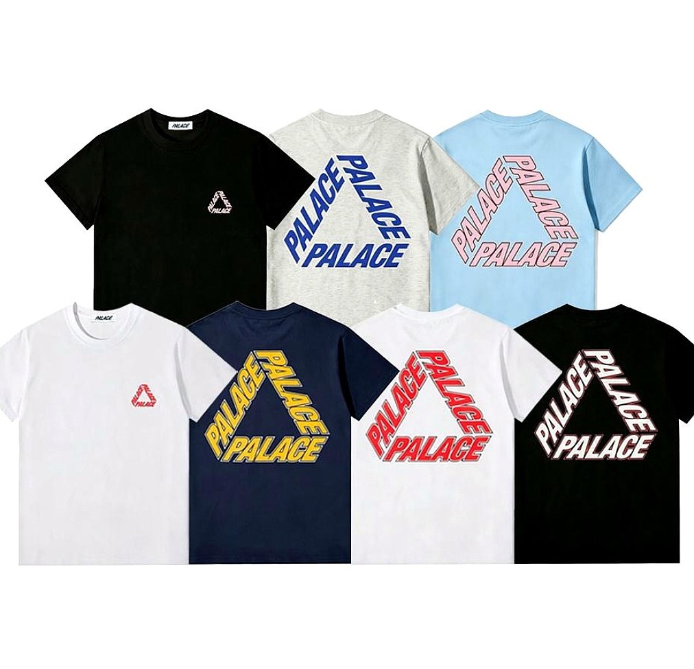 T-shirt Palace logo Tri-Ferg dos et poitrine