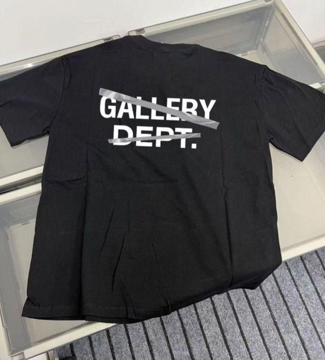 T-shirt Gallery Dept imprimé scotch noir