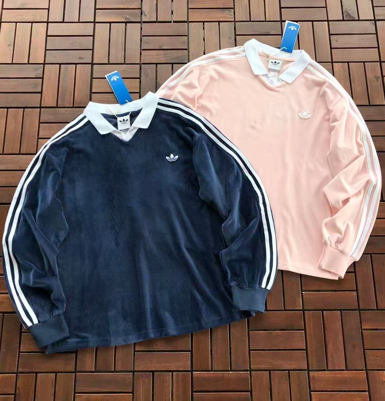 Polo Adidas en velours