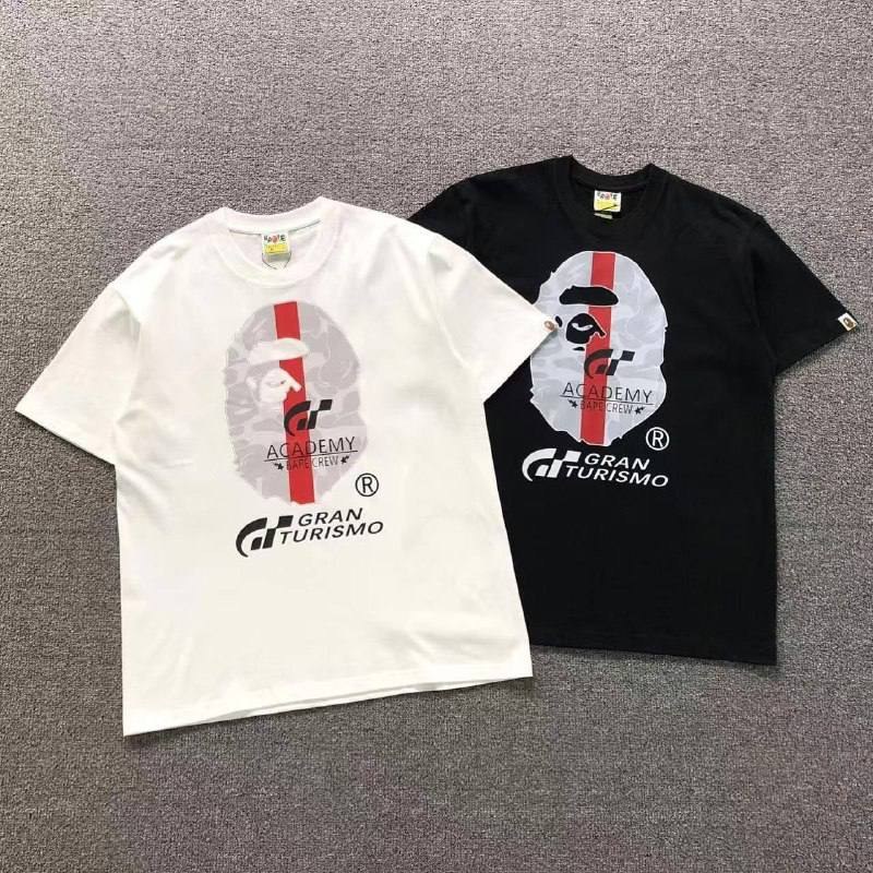 T-shirt Bape x Gran Turismo imprimé Ape Head