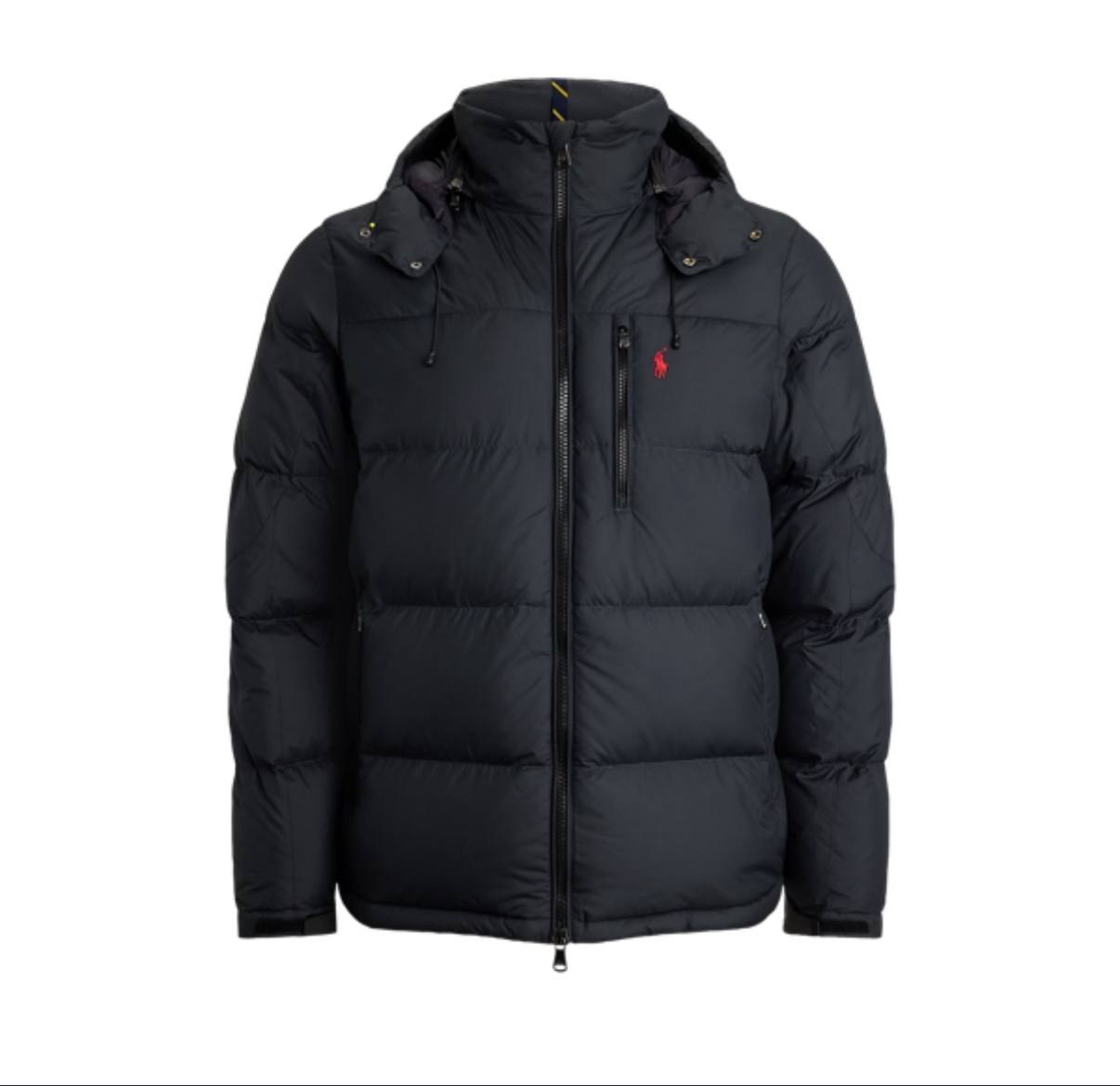 Doudoune épaisse à capuche Polo Ralph Lauren noire