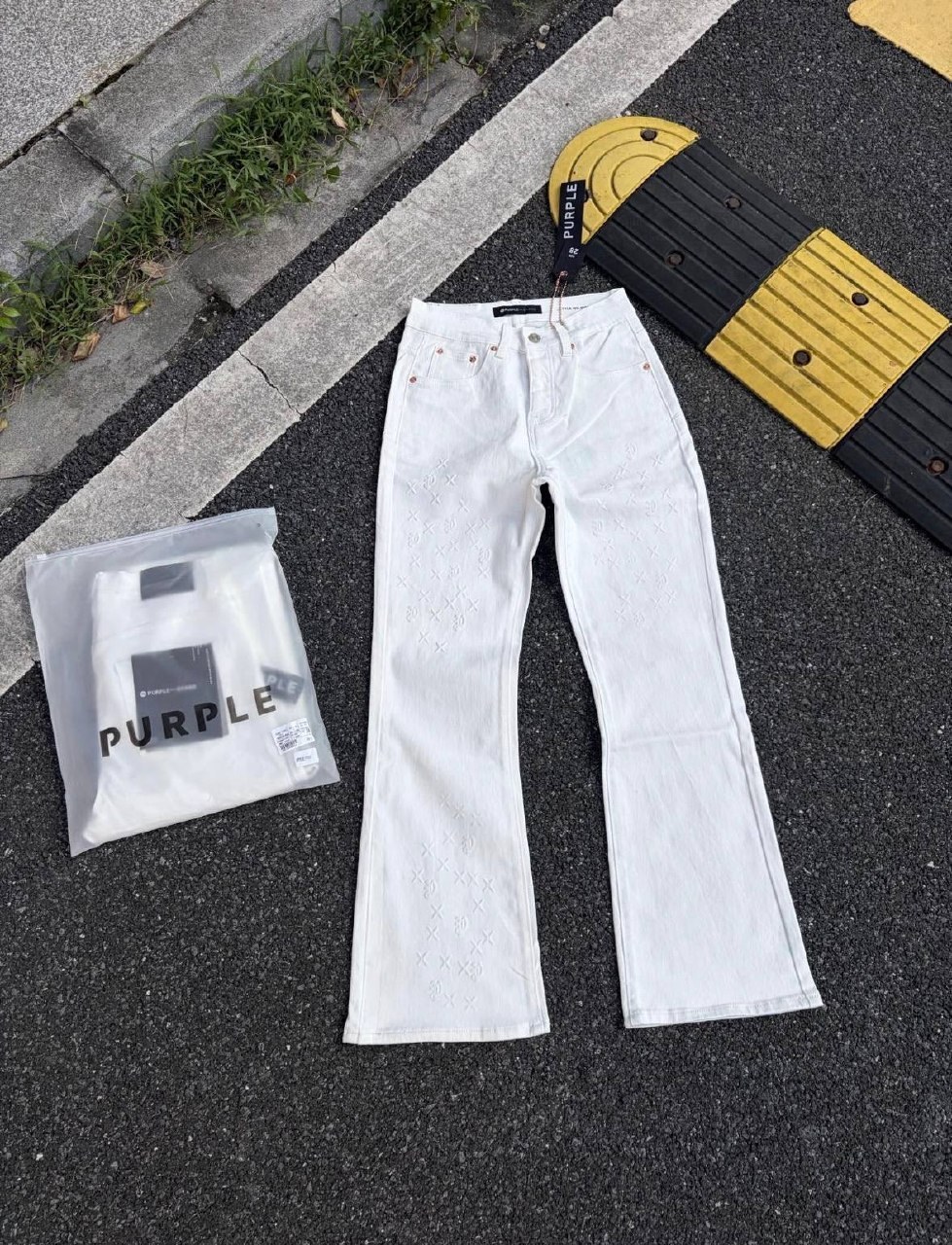 Pantalon évasé Purple Brand