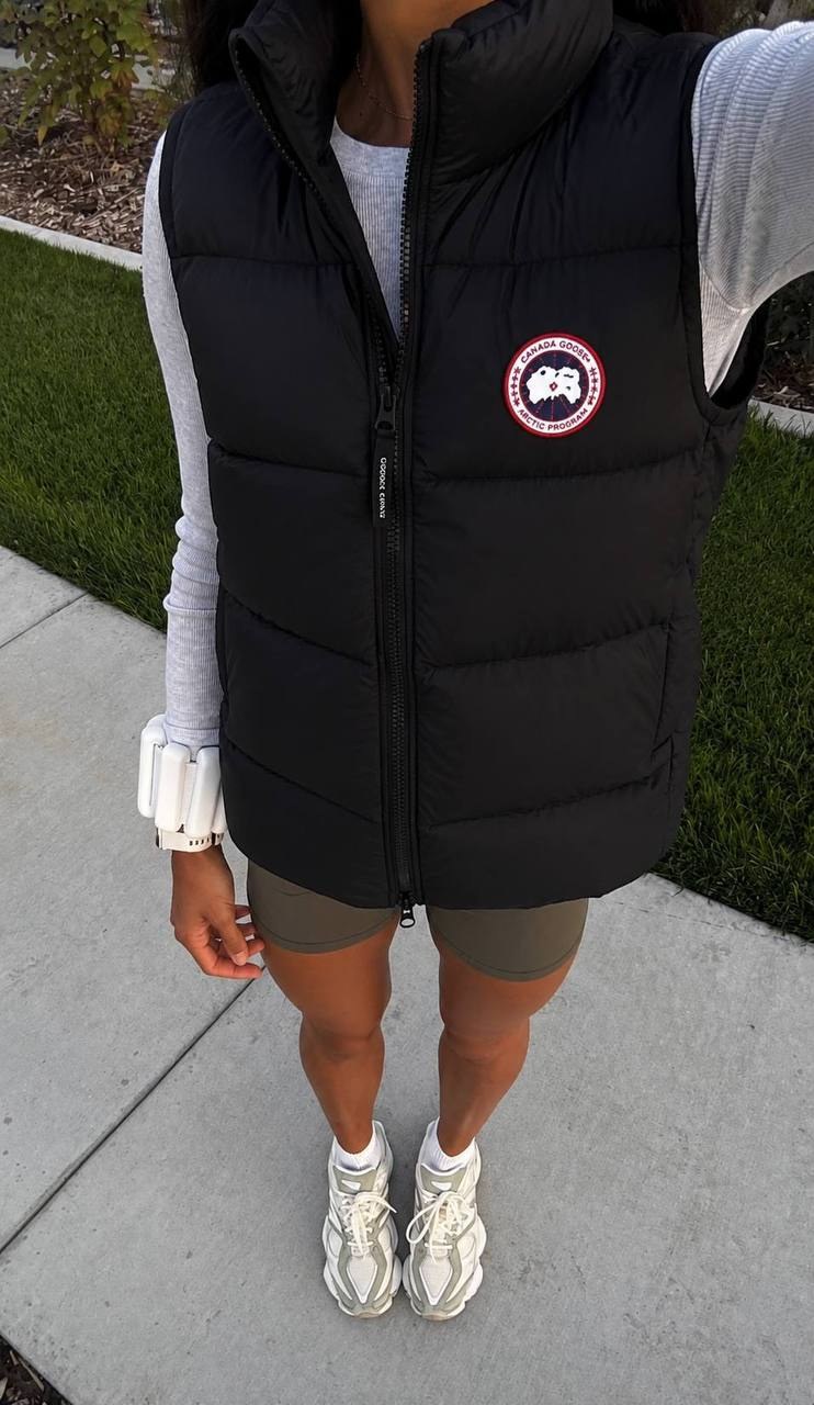 Doudoune sans manches Canada Goose noire