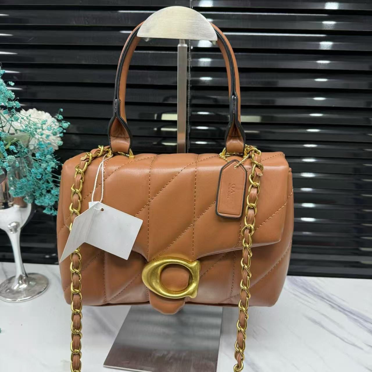 Sac Coach Cardigan en maille