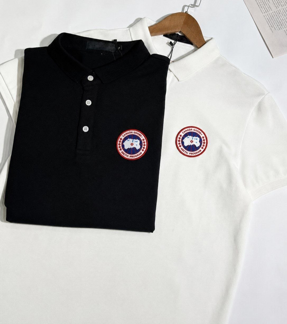 Polo Canada Goose à écusson brodé