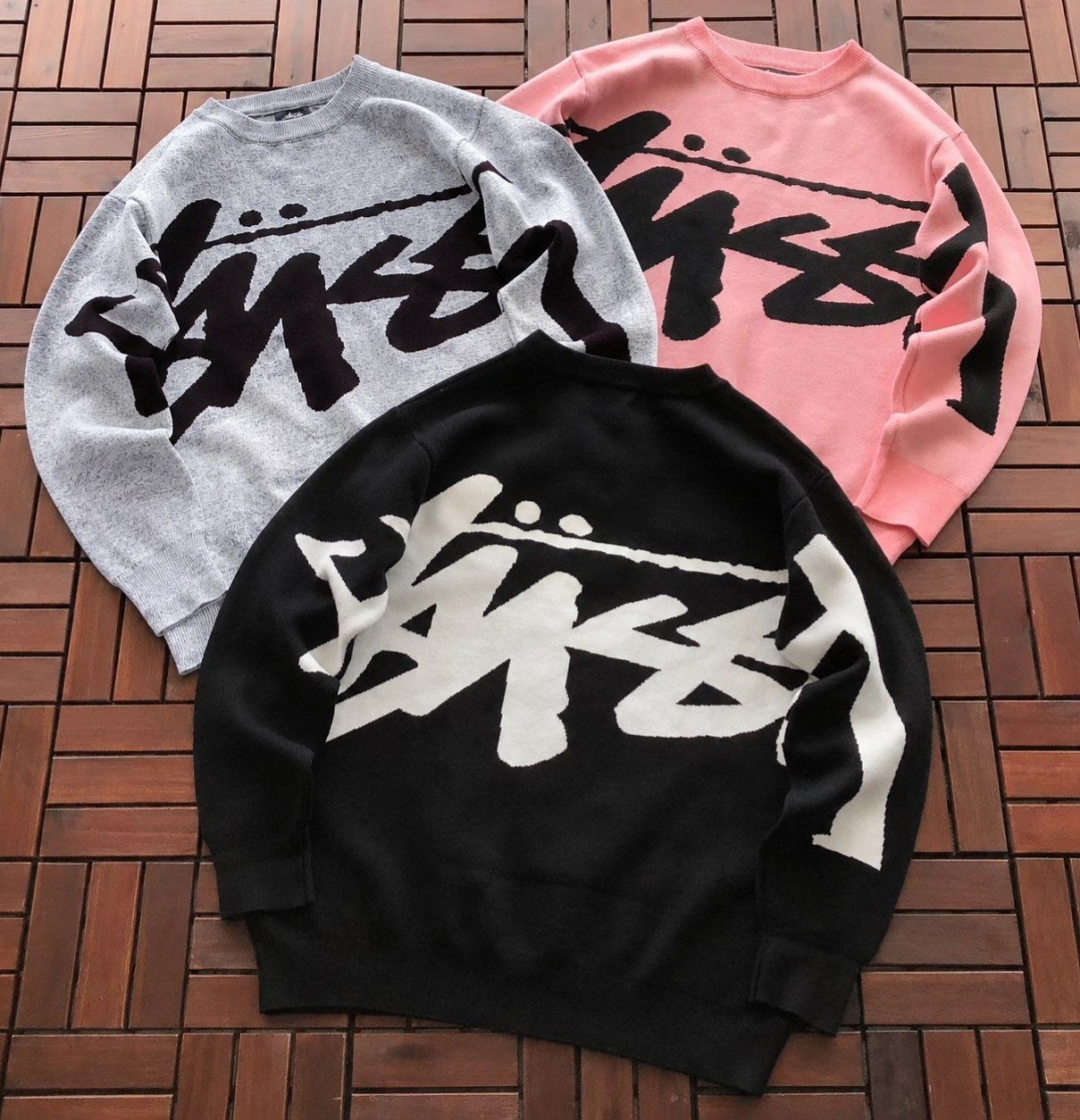 Pull en maille Stussy