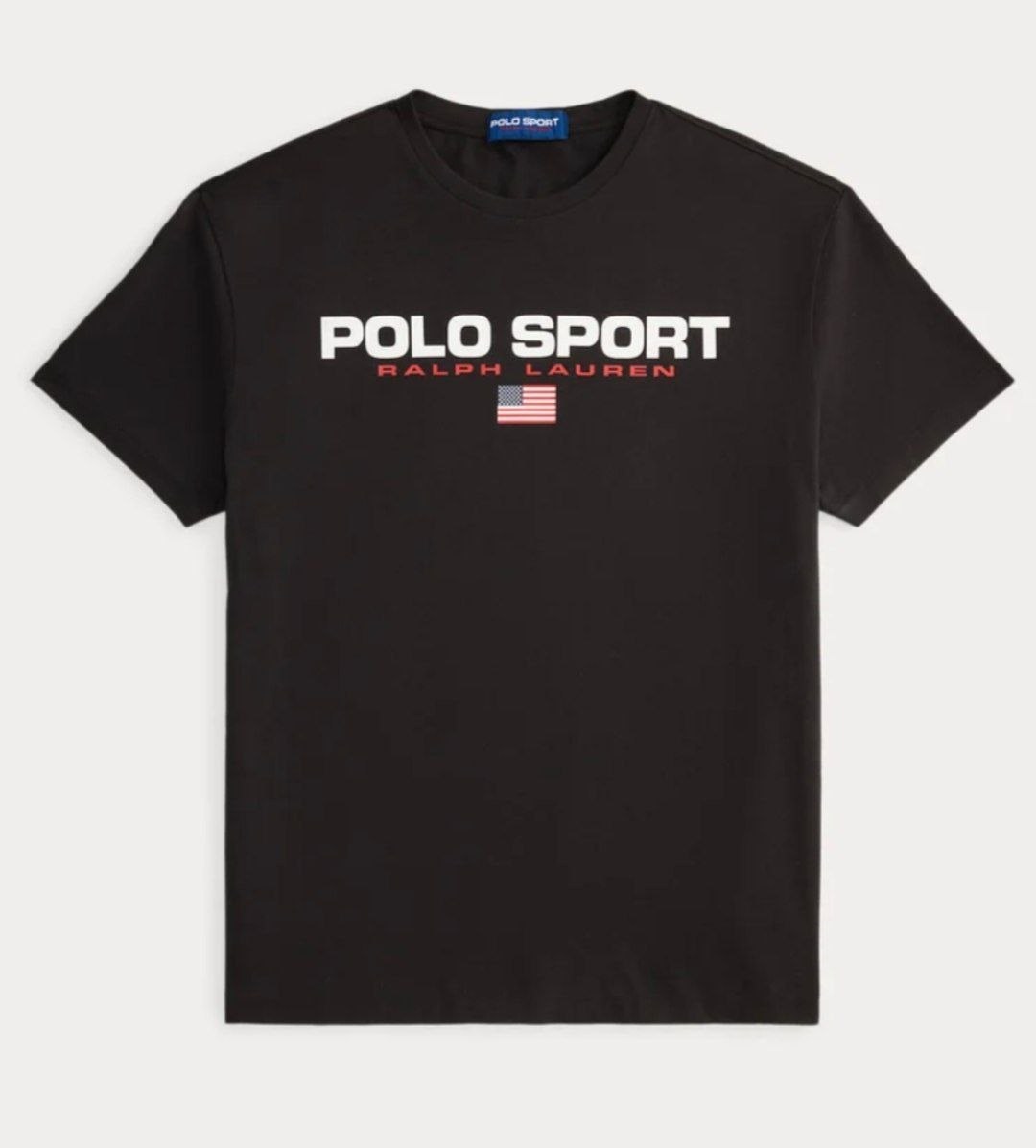 T-shirt noir Ralph Lauren Polo Sport