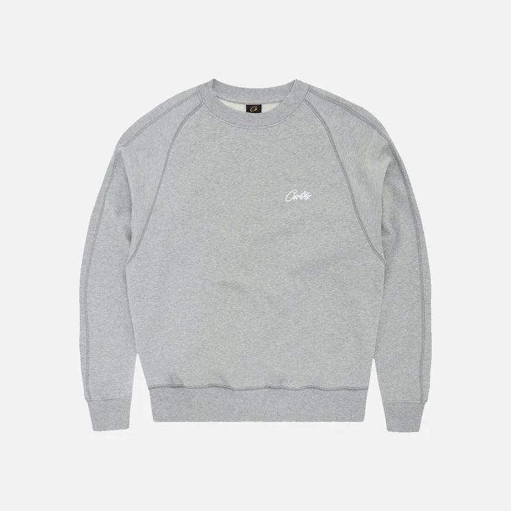 Sweat col rond Corteiz gris chiné