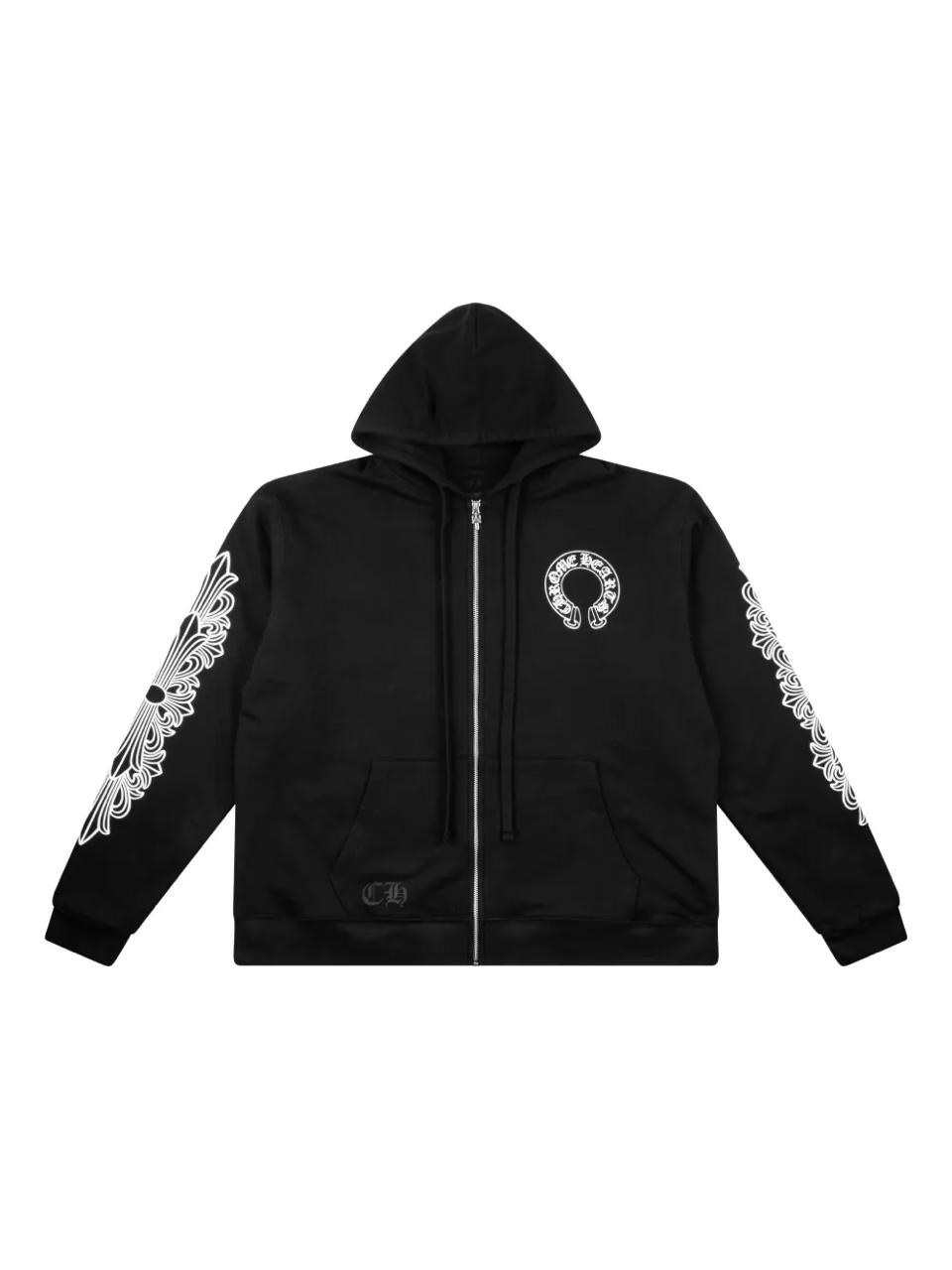 Sweat zippé thermique Chrome Hearts