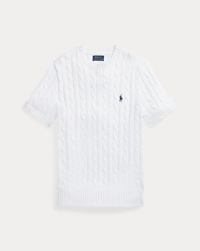 Pull manches courtes en maille Polo Ralph Lauren