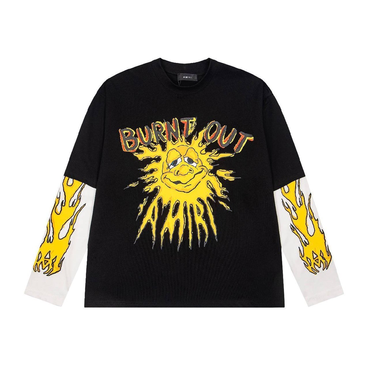 T-shirt manches longues Amiri Burnt Out