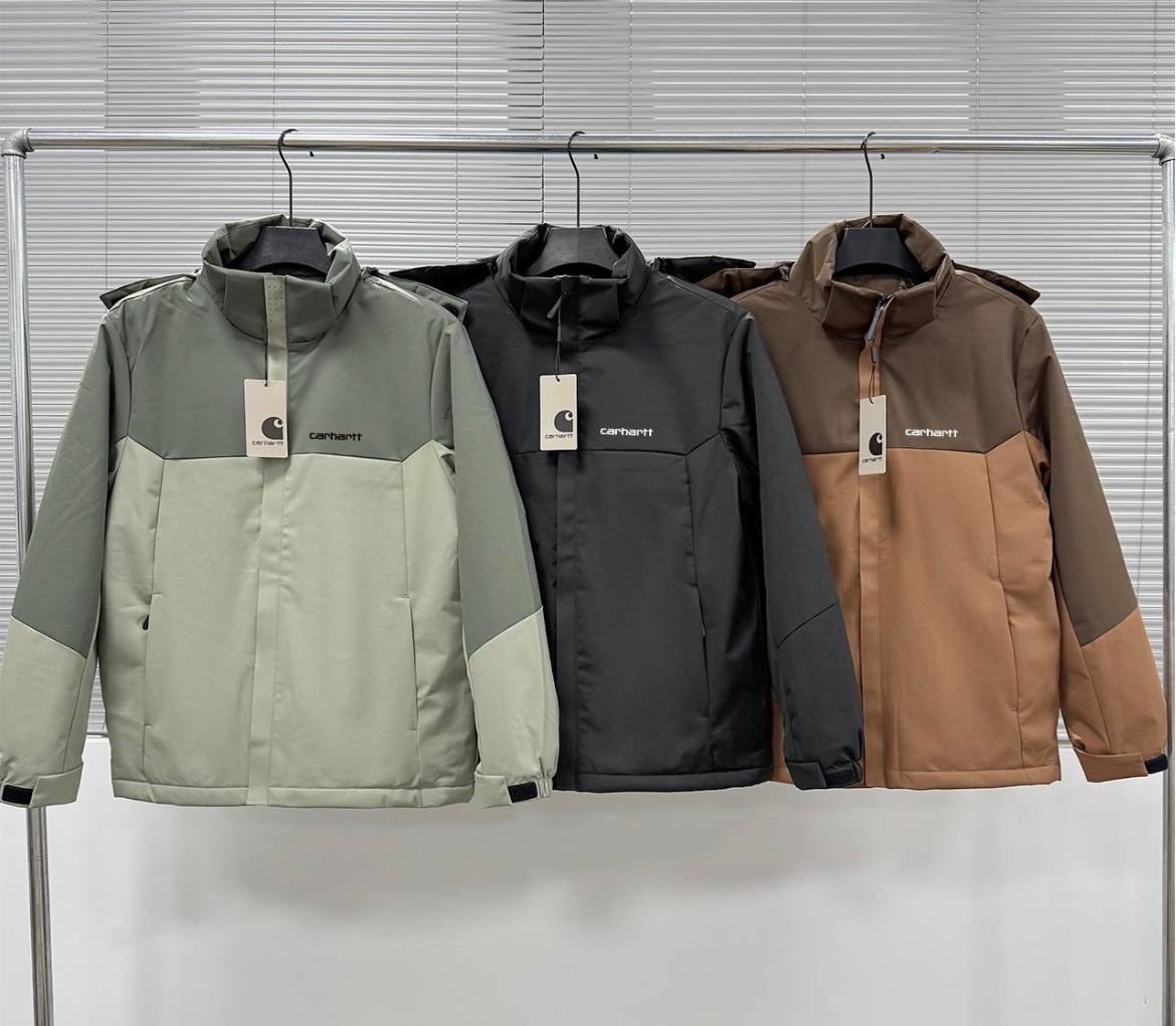 Vestes zippées à capuche Carhartt bicolores