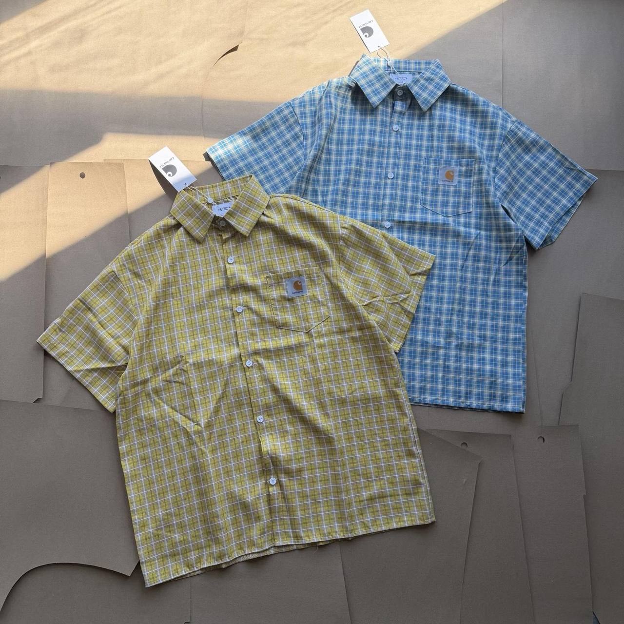 Chemise à carreaux manches courtes Carhartt