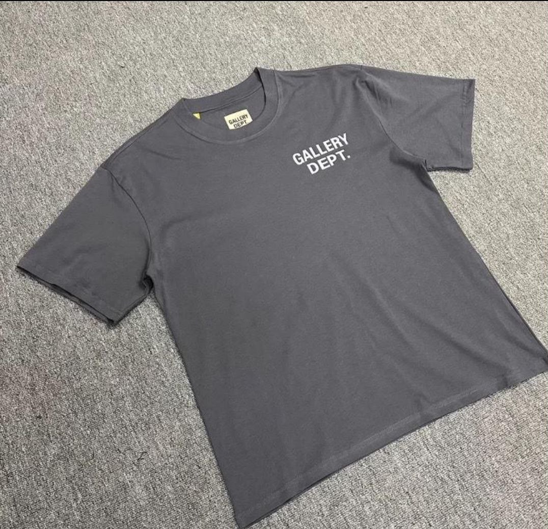 T-shirt Gallery Dept gris anthracite à logo
