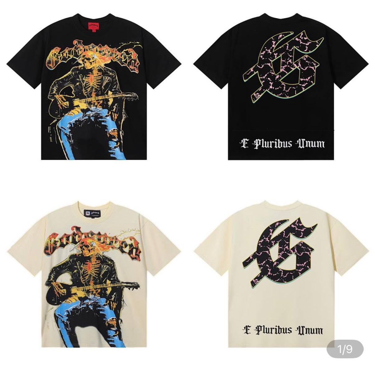 T-shirt Godspeed squelette guitariste